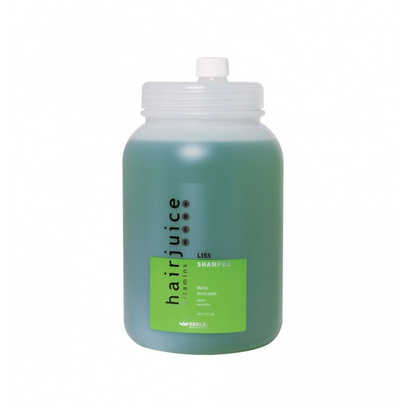 Разглаживающий шампунь-Brelil Hair Juice Liss Shampoo 3000ml